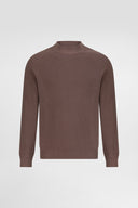 Rebbed Knit Crewneck Sweater