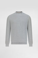 Cotton Mock Neck Sweater