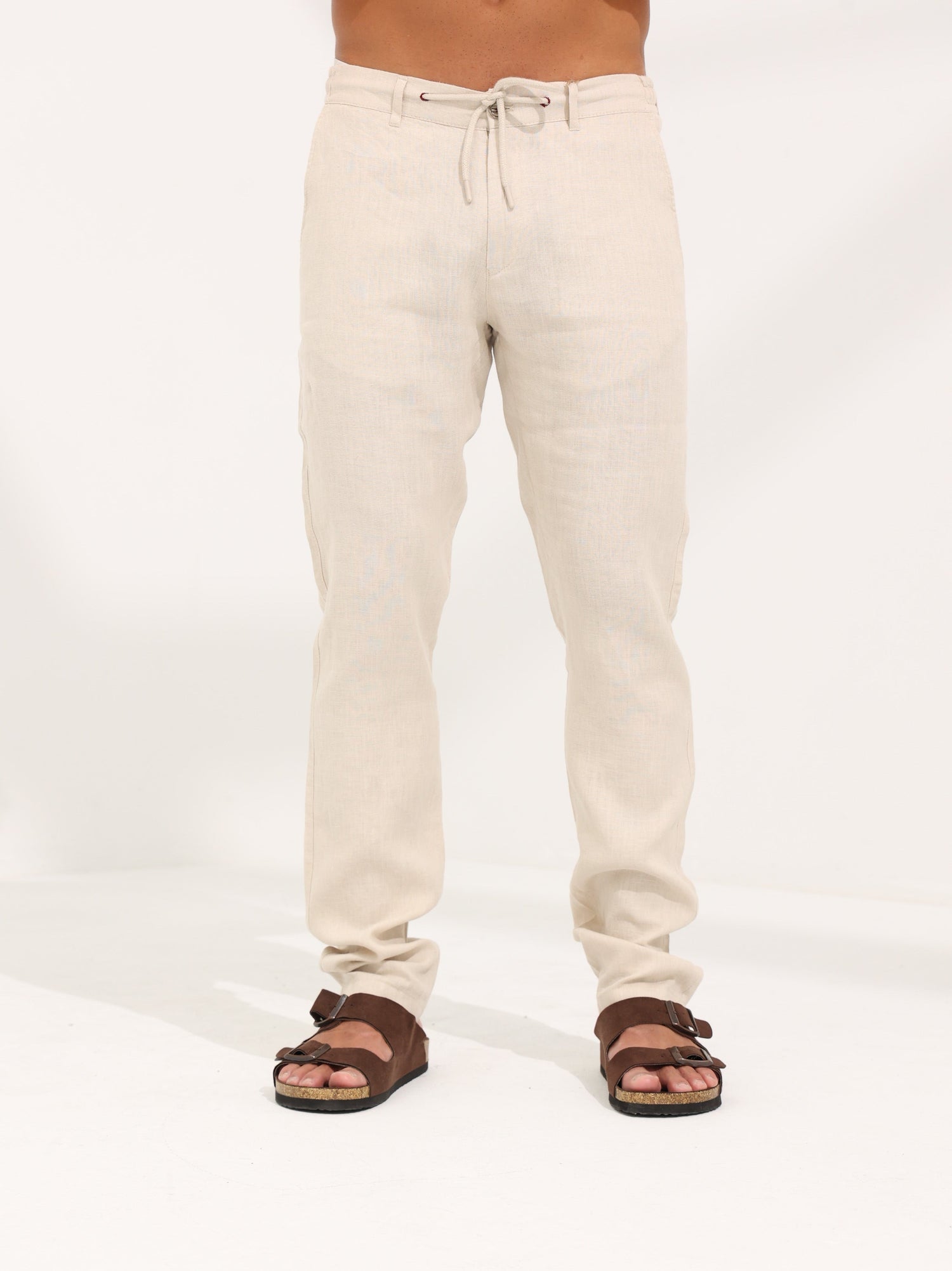 100% LINEN Shorts & Trousers