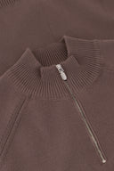 Half Zip Knit Sweater