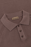 Long Sleeve Knit Polo