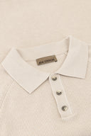 Long Sleeve Knit Polo