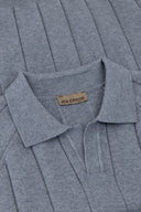 Classic V Neck Knit Polo