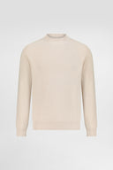 Rebbed Knit Crewneck Sweater