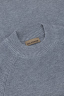 Rebbed Knit Crewneck Sweater