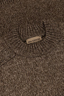 Cotton Blend Knit Sweater