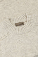 Cotton Blend Knit Sweater