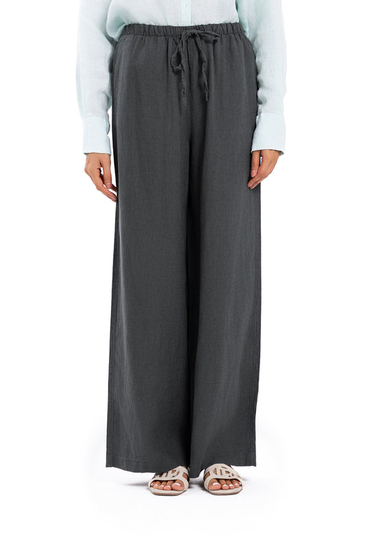 Linen Trouser - Olive