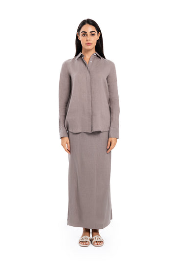 Full Set Skirt - Beige