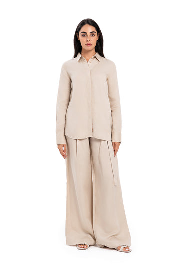Classic Full Set Two-Piece - Light Beige