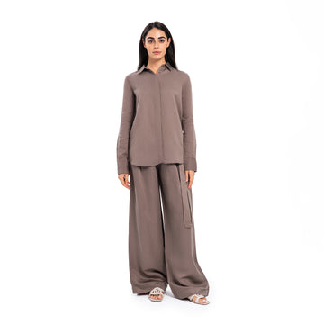 Classic Full Set Two-Piece - Dark Beige
