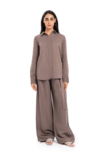 Classic Full Set Two-Piece - Dark Beige