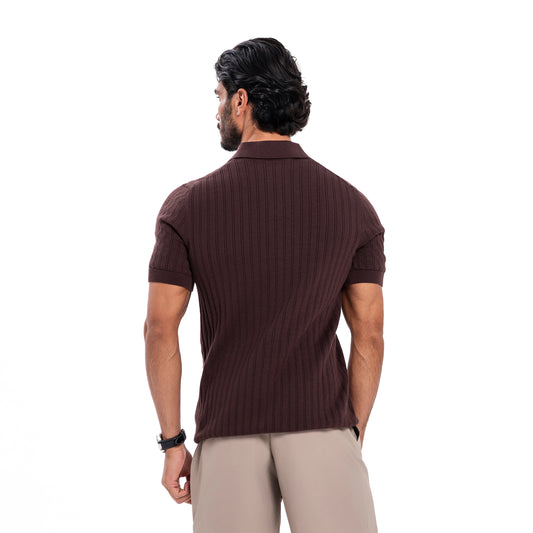 V-Polo Line - Brown