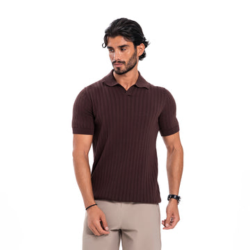 V-Polo Line - Brown