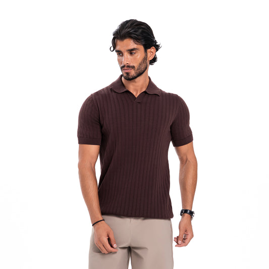 V-Polo Line - Brown