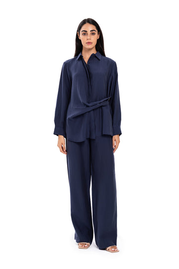 New Side-Belt Set - Navy