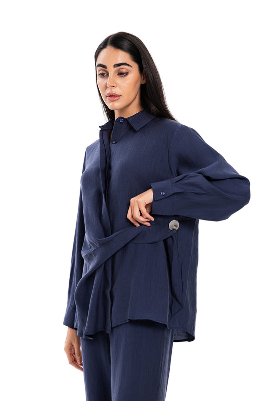 New Side-Belt Set - Navy