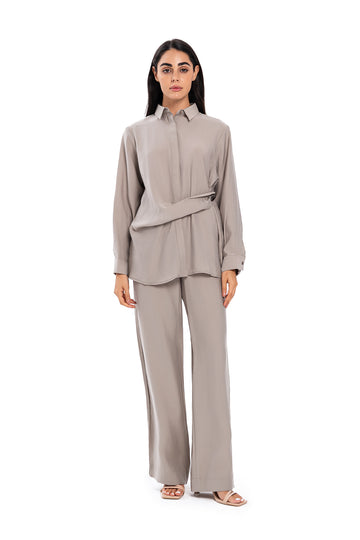 New Side-Belt Set - Beige
