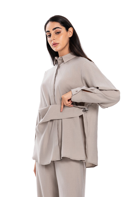 New Side-Belt Set - Beige