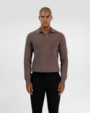 Classic V Neck Knit Polo
