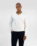Classic V Neck Knit Polo