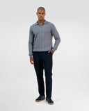 Classic V Neck Knit Polo