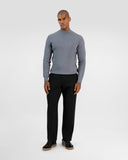 Rebbed Knit Crewneck Sweater