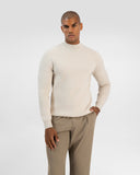 Rebbed Knit Crewneck Sweater