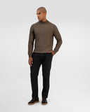 Cotton Blend Knit Sweater