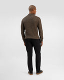 Cotton Blend Knit Sweater