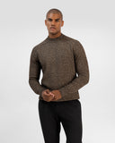 Cotton Blend Knit Sweater