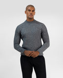 Cotton Blend Knit Sweater