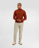 Cotton Mock Neck Sweater