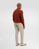 Cotton Mock Neck Sweater