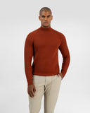 Cotton Mock Neck Sweater
