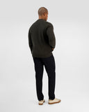 Basic Full Zip Knit Sweater