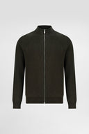Basic Full Zip Knit Sweater