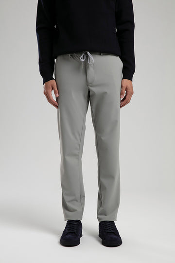 Waterproof Slim-Fit Trousers - Grey