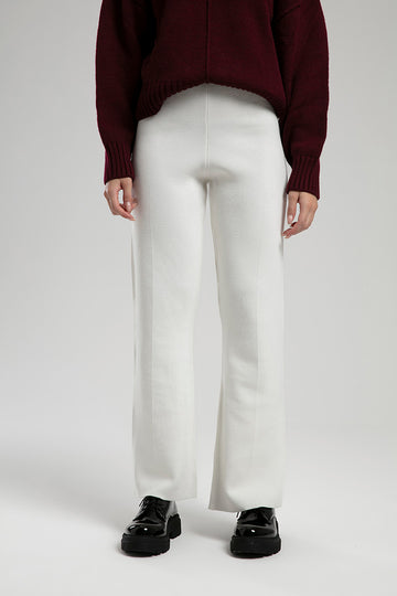 Women's Tailored Trousers - White