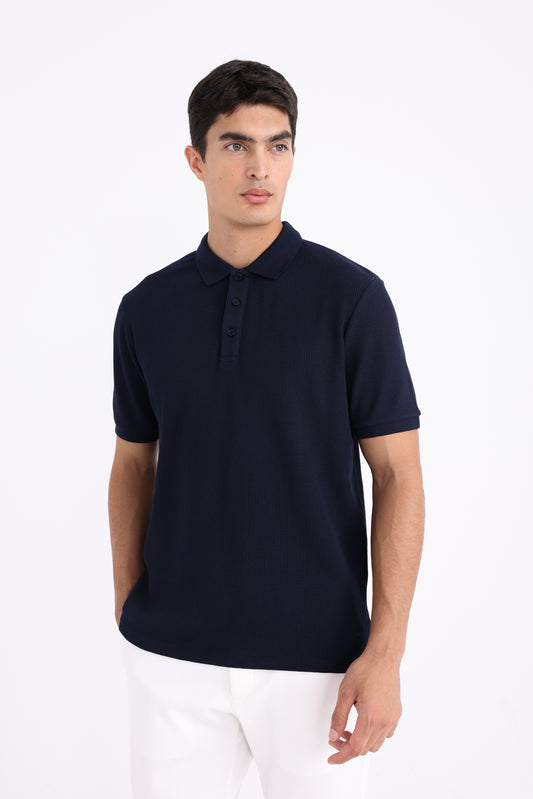 Classic Short Sleeve Knit Polo