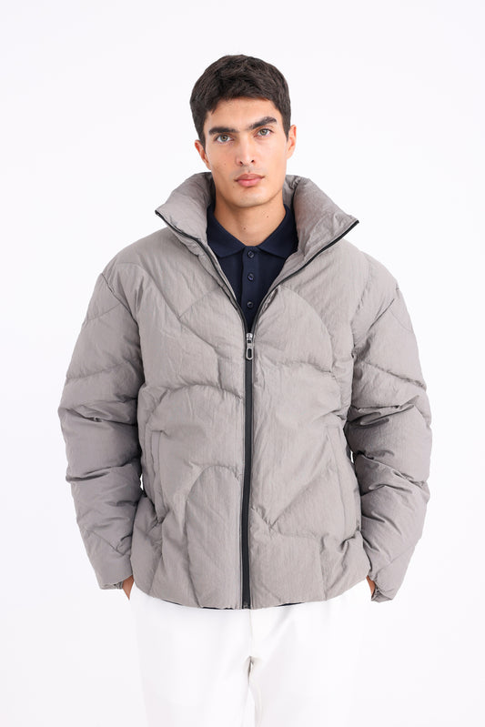 Puffer Jacket - Grey