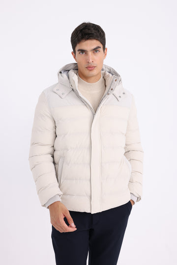 Puffer down jacket - White