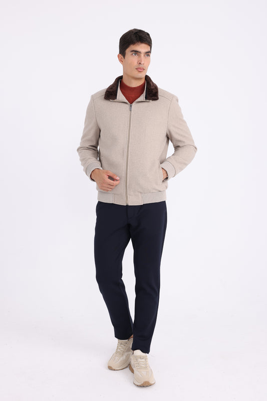 Wool Jacket - Beige