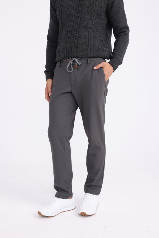 100% Cotton Waterproof Trousers - Grey