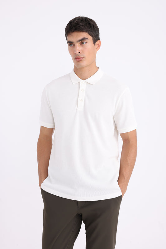 Classic Short Sleeve Knit Polo