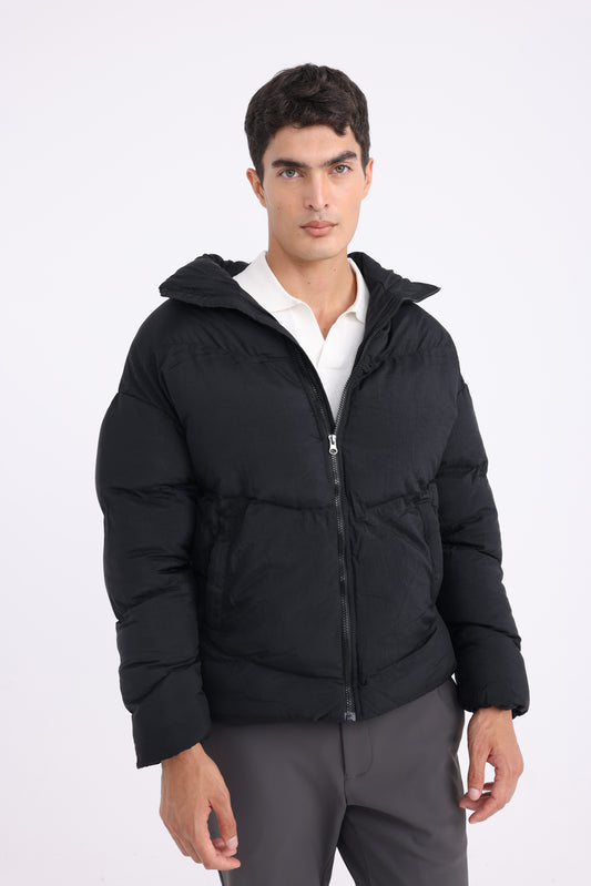 Puffer Jacket - Black