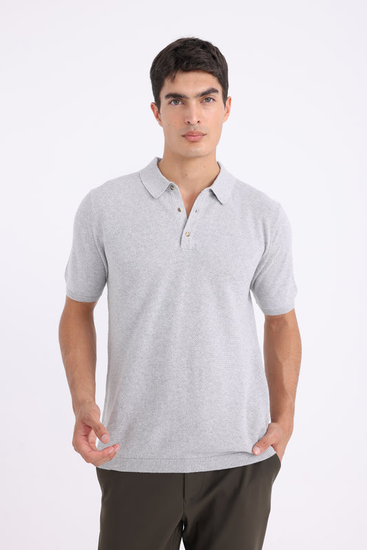 Classic Short Sleeve Knit Polo