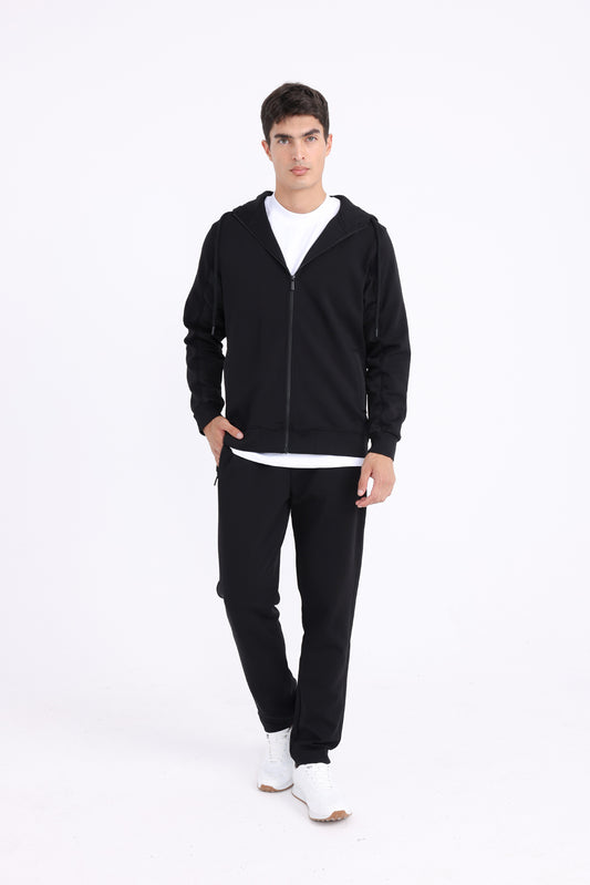 Full Set Jacket with Trouser - Black