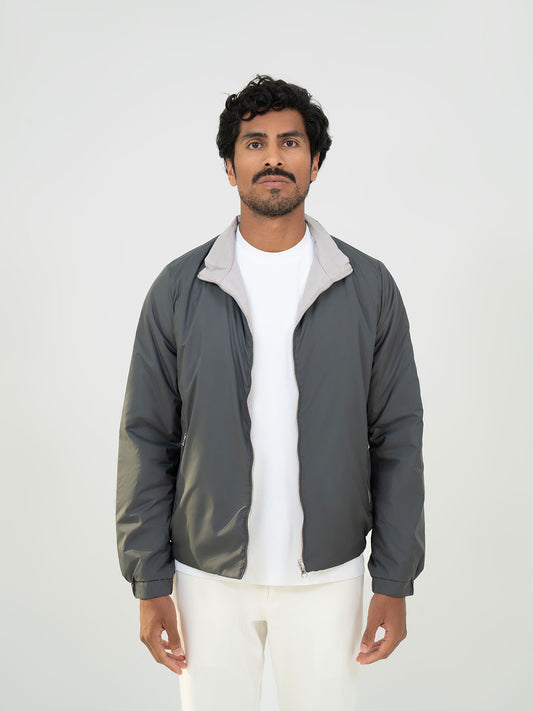 Double-Face Waterproof Jacket - green