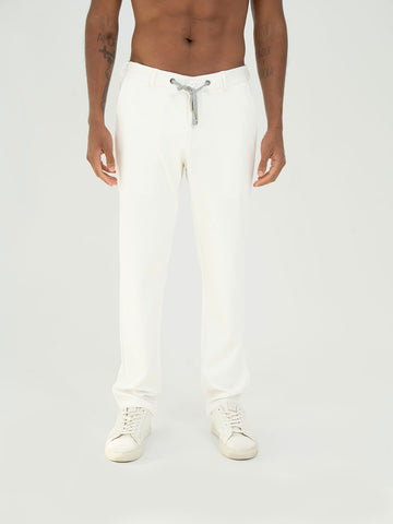 Cotton Trousers – White